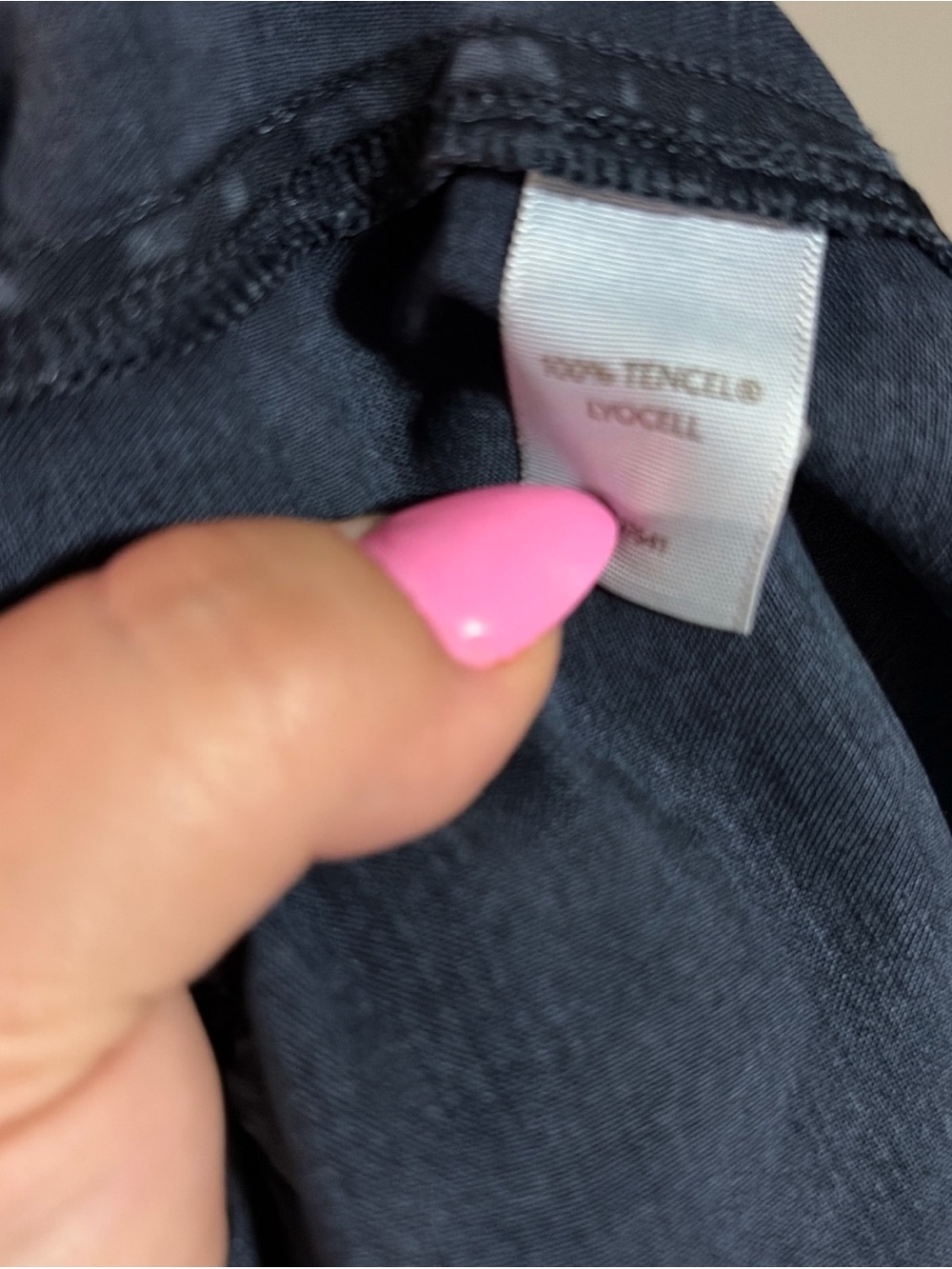 J.JILL TENCEL LYOCELL DENIM DRESS HENLEYPOCKETS SHIFT. - Picture 8 of 8